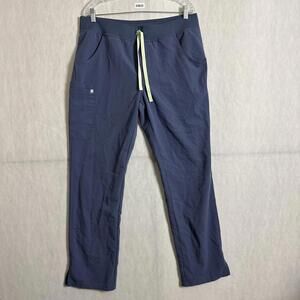 Figs Women’s Size Large Tall Space Navy 2704 Kade Straight Leg Scrub Pants